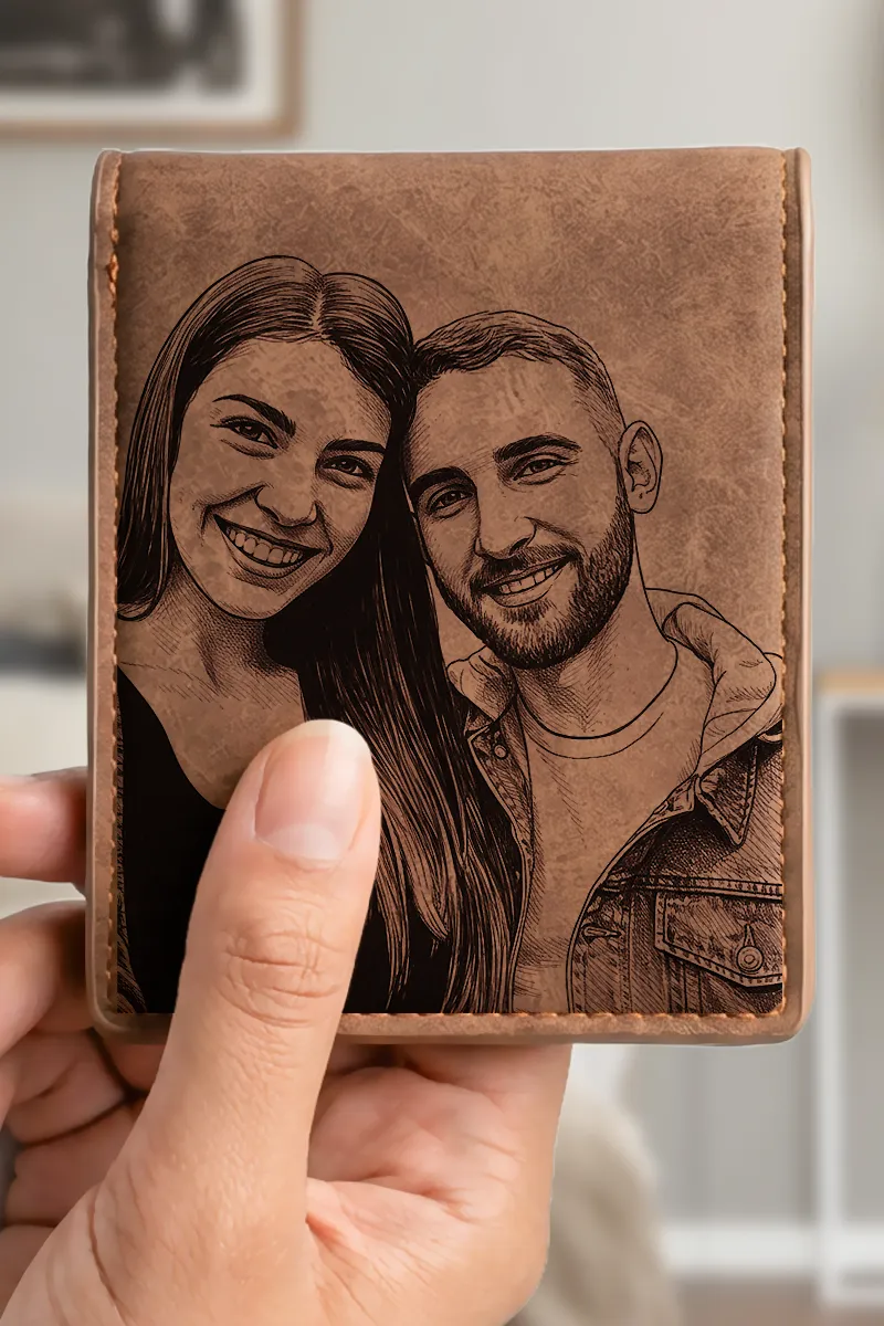 Pénztárca Gravírozás 3 Lépés