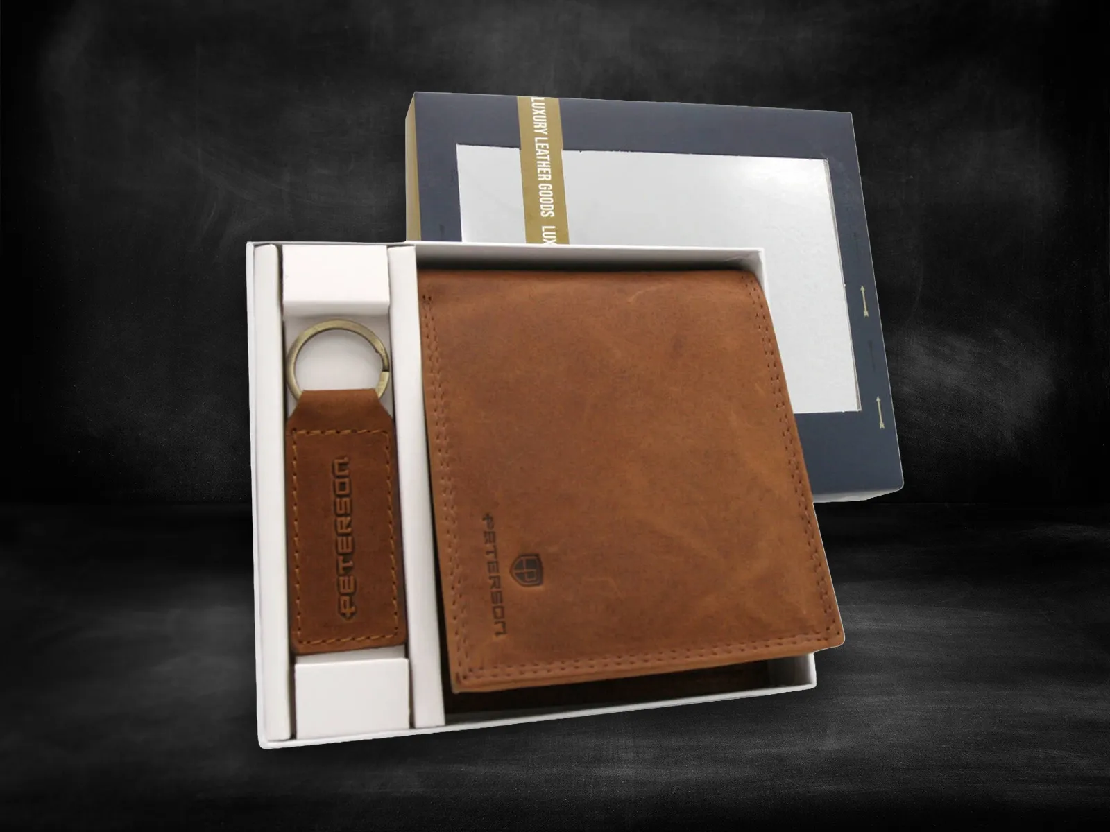 Peterson Nagy Sima Gravírozott Pénztárca