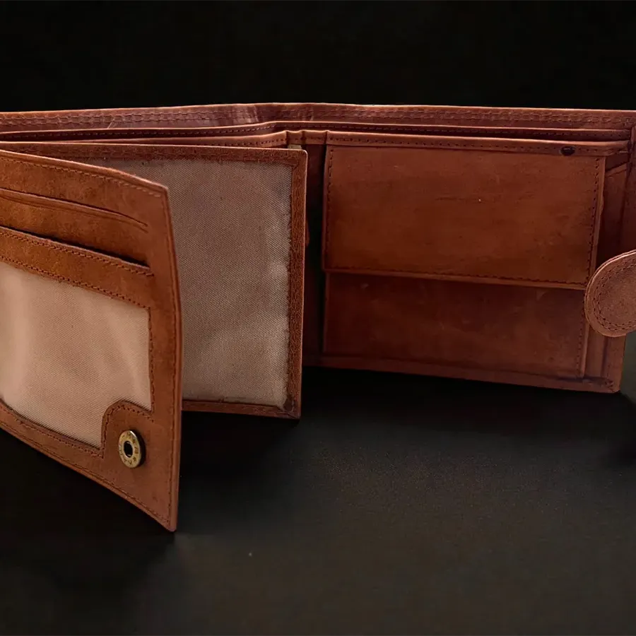 Peterson Nagy Csatos Gravírozott Pénztárca - Gallery