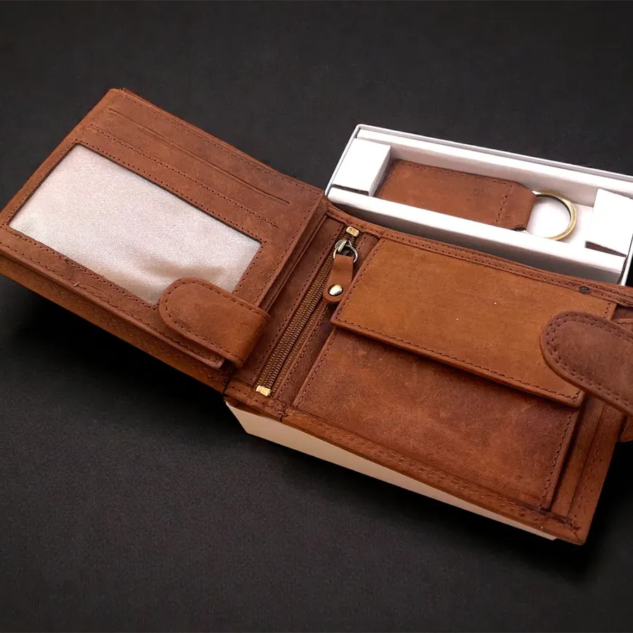 Peterson Nagy Csatos Gravírozott Pénztárca - Gallery