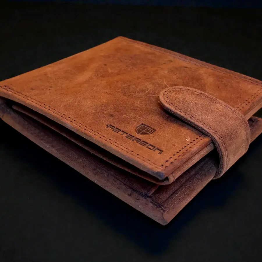 Peterson Nagy Csatos Gravírozott Pénztárca - Gallery